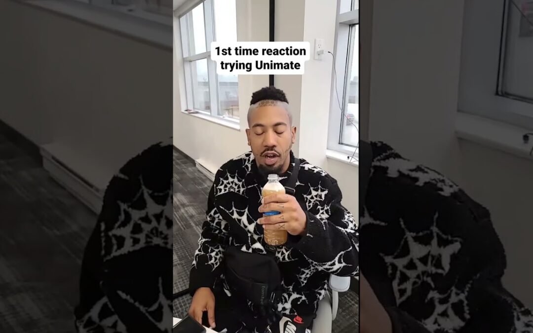 Reaction to 1st time tasting Unimate #unimate #balance #feelgreatsystem #fyp