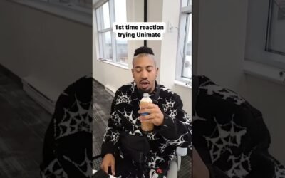 Reaction to 1st time tasting Unimate #unimate #balance #feelgreatsystem #fyp