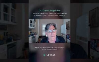 Why is metabolic health fundamental to every aspect of women’s health? (Dr. Kimon Angelides)