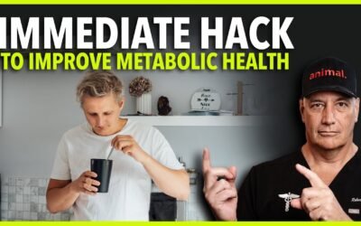 SINGLE BEST IMMEDIATE HACK TO IMPROVE METABOLIC HEALTH