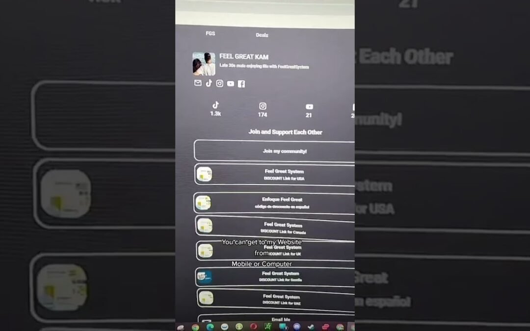 how to order Feel Great System  #shorts