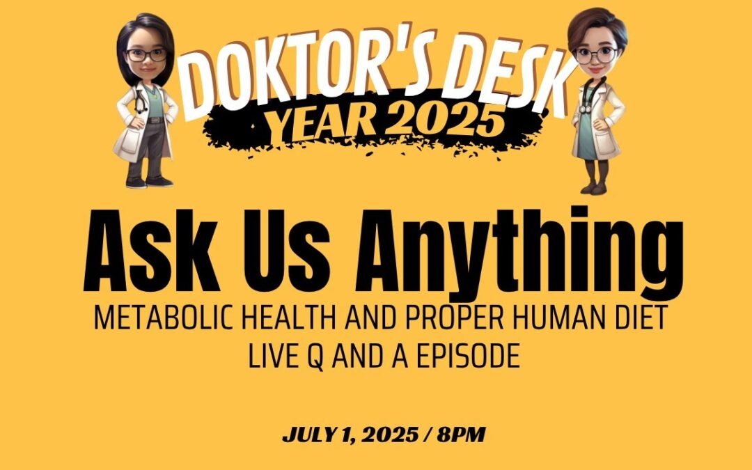 Q&A about Metabolic Health at Proper Human Diet // July 1, 2025