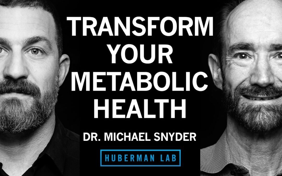 Transform Your Metabolic Health & Longevity by Knowing Your Unique Biology | Dr. Michael Snyder